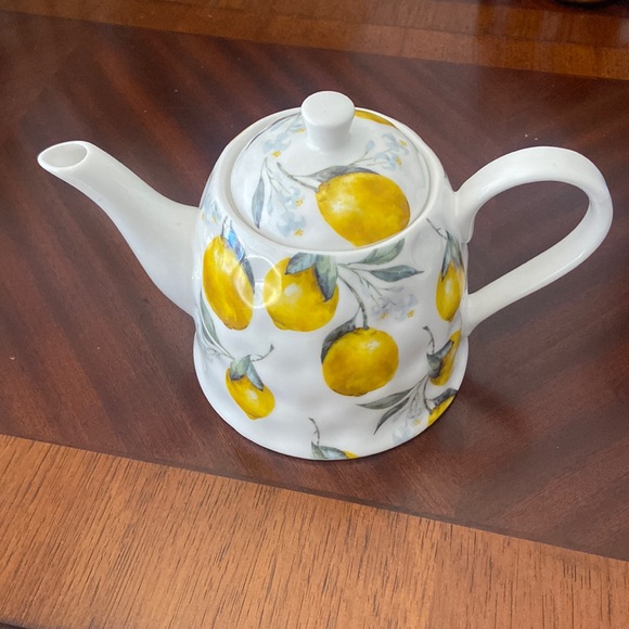 🍋Grace Teaware fine porcelain Lemon tea pot - Picture 3 of 8